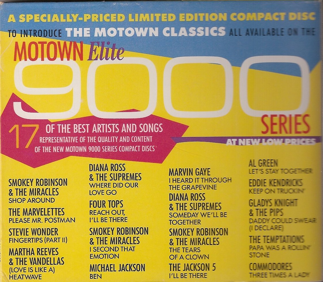 Smokey Robinson & The Miracles, Marvelettes, Stevie Wonder, Diana Ross, Al Green.. [Audio CD]