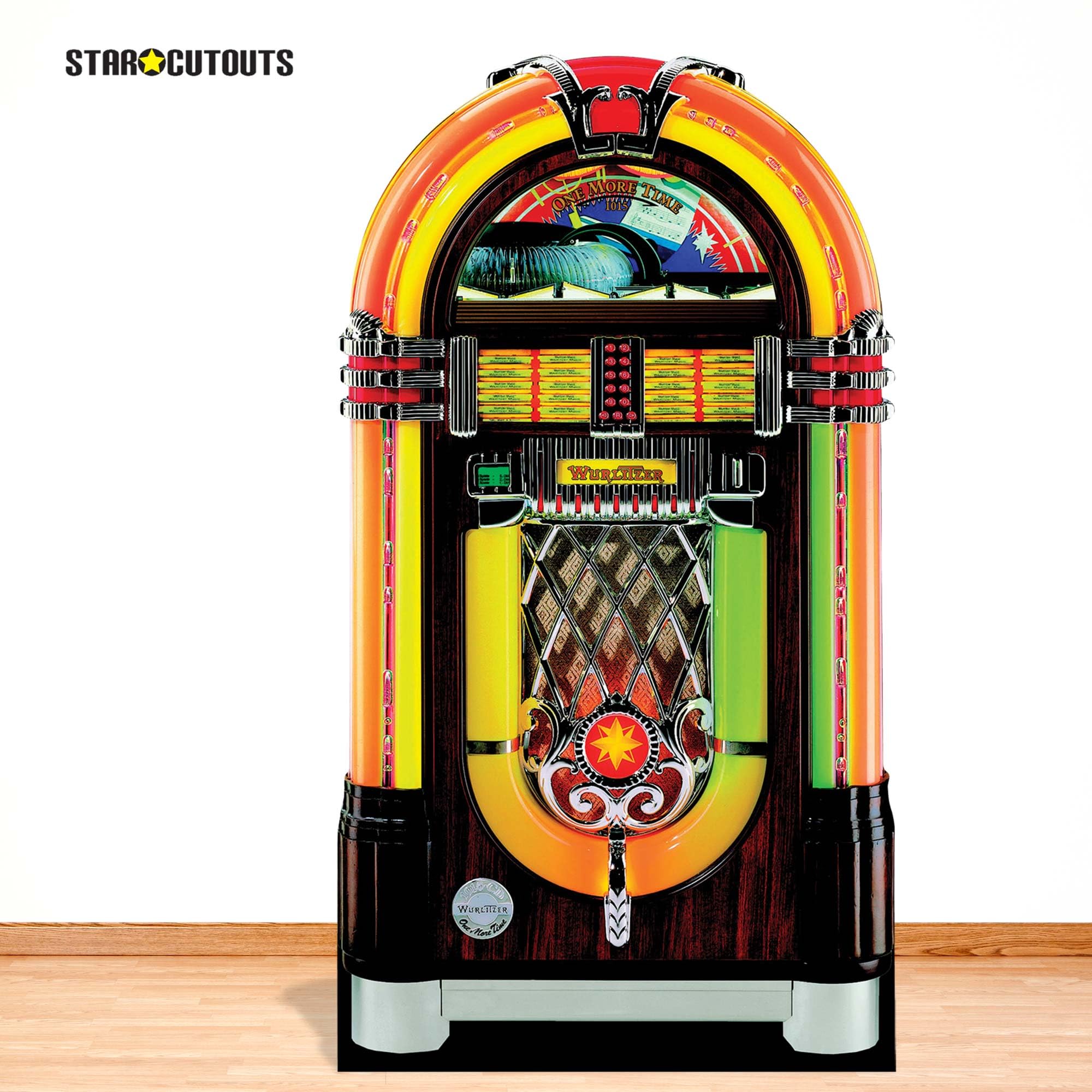 Star Cutouts Pappaufsteller von Juke Box