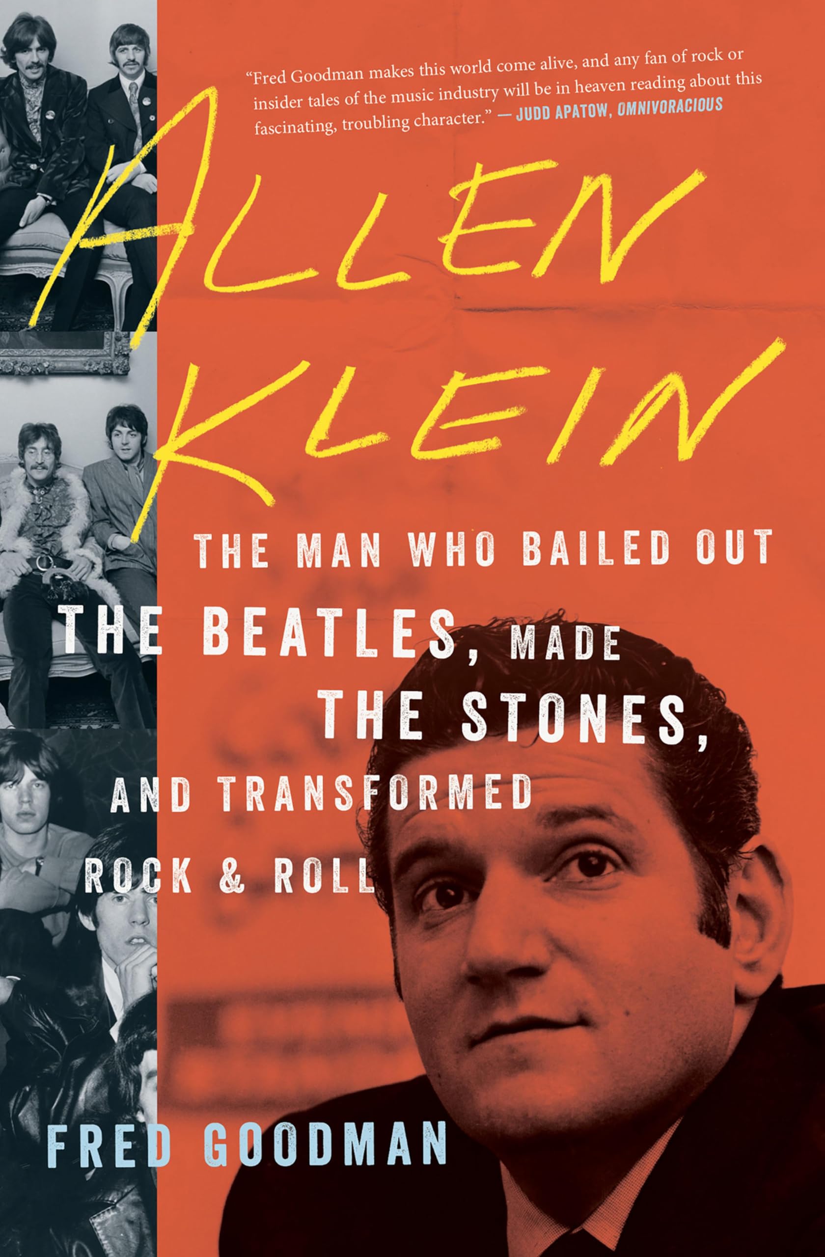 Cadeau pour fan de musique : le livre Allen Klein et les Rolling Stones