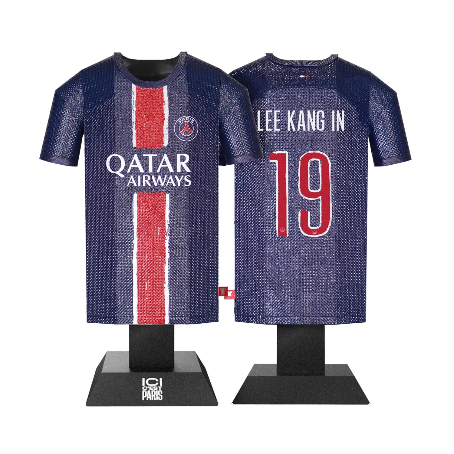 Paris Saint-Germain FC PSG 24/25 Home Metal Football Shirt - Image 3