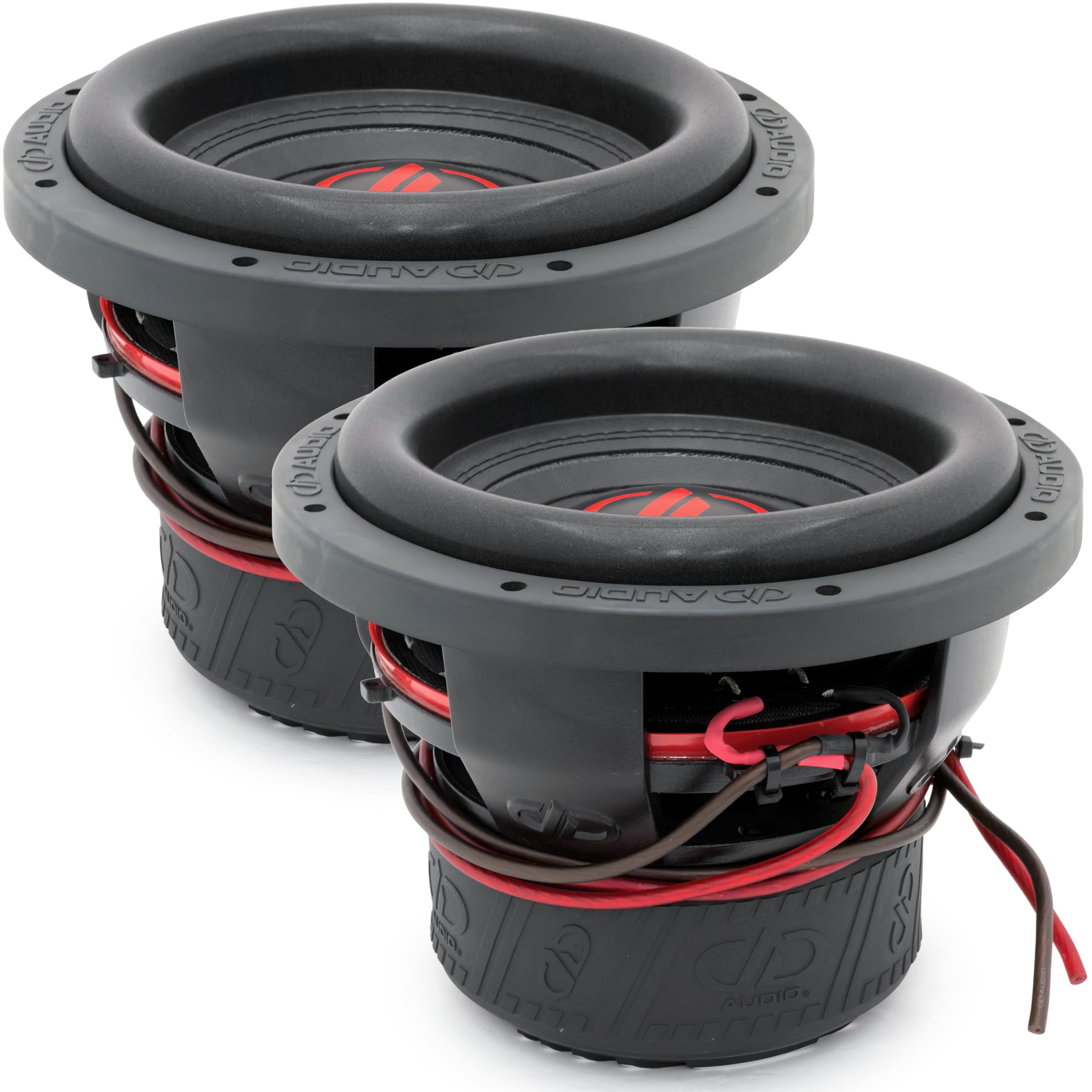 2 610F-D4 10" 3000W Dual 4-Ohm Subwoofer