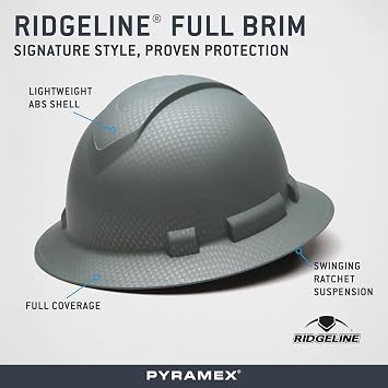 Pyramex Ridgeline Full Brim Hard