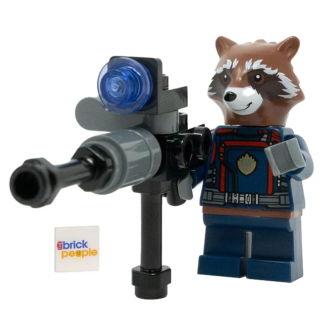 LEGO Marvel Superheroes: Rocket Raccoon Minifigura con Blaster