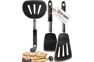 DI ORO Living Spatulas: Seamless Cooking Companion for Culinary Masterpieces