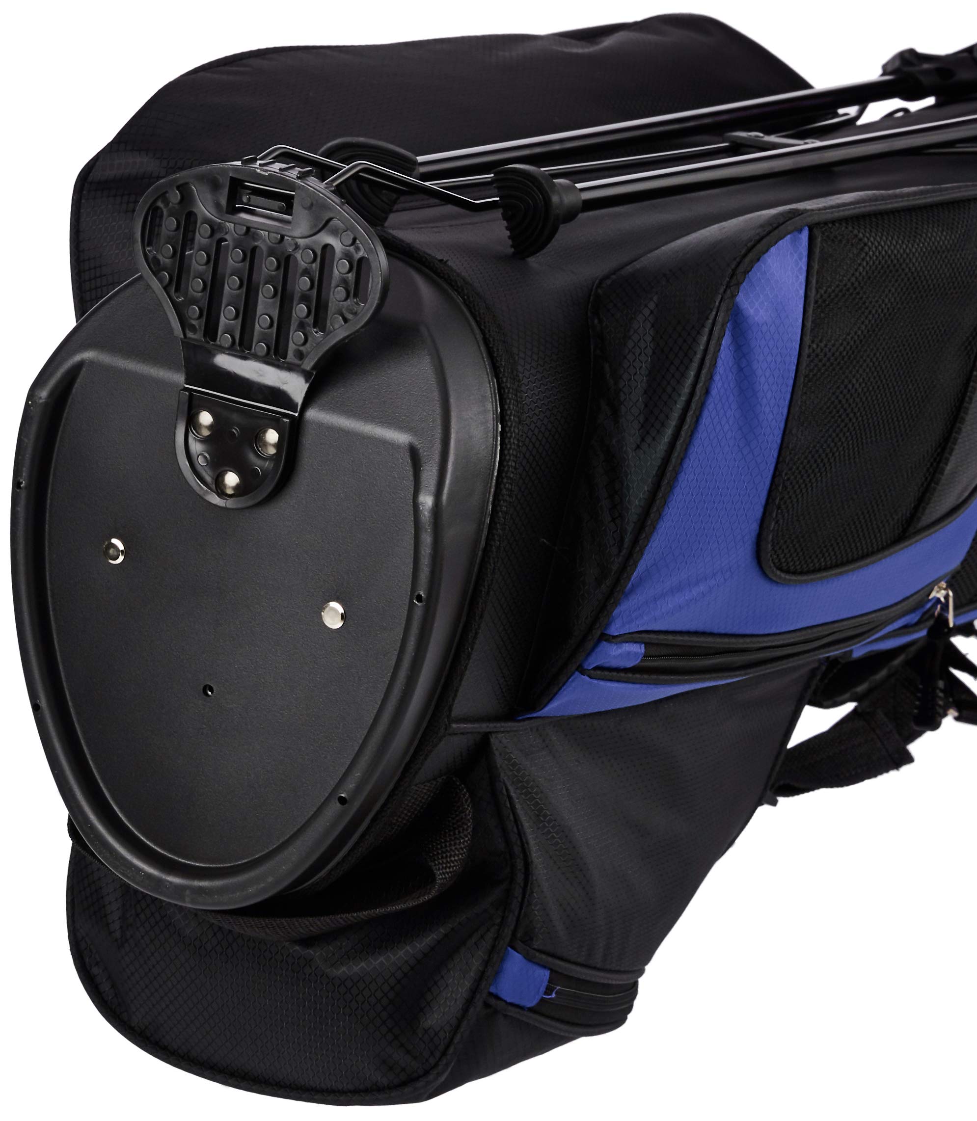 Amazon Basics Golf Stand Bag Blue Black Amazon basics golf stand bag blue black