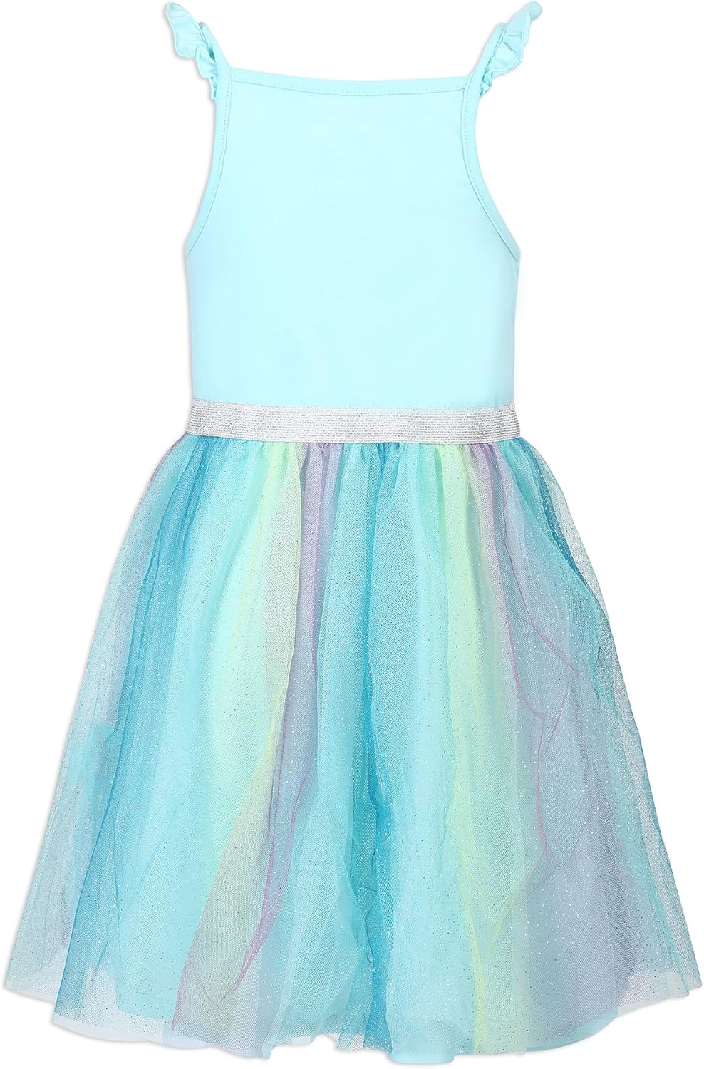 Disney Frozen Elsa and Anna Girls Sleeveless Tutu Dress for Toddlers, Little, and Big Kids - Image 5