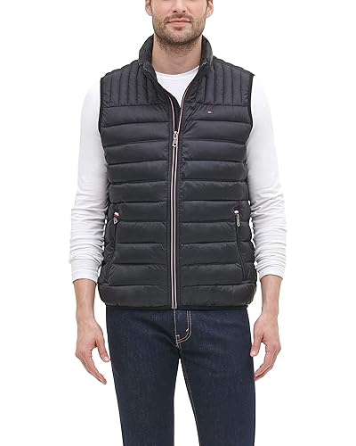 Tommy Hilfiger Chaqueta de Vestido Ligera y Desmontable para Hombre