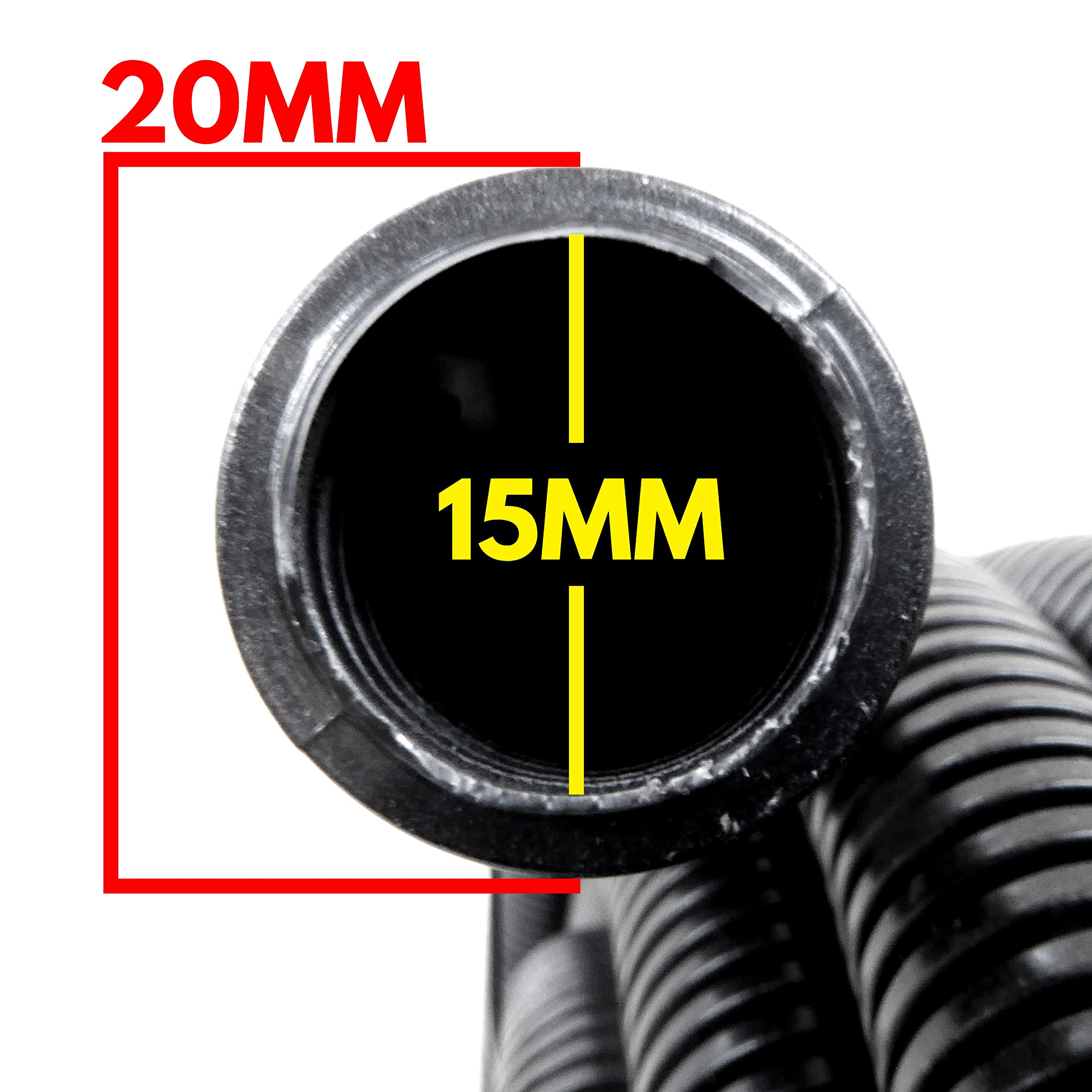 1 X 20 M Cable Conduit And 1 X 15 M Cable Protection Hose, Cable - View #2