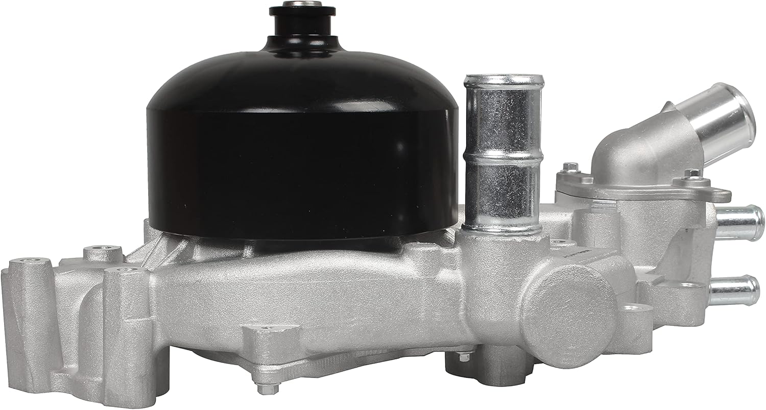 IRONTREE AW5081 Professional Water Pump Kit with 2 Metal Gaskets and Thermostat Compatible with Chevy Corvette Camaro, Pontiac Firebird GTO, Avanti II, 5.7L 6.0L V8 Engine, OE Replacement