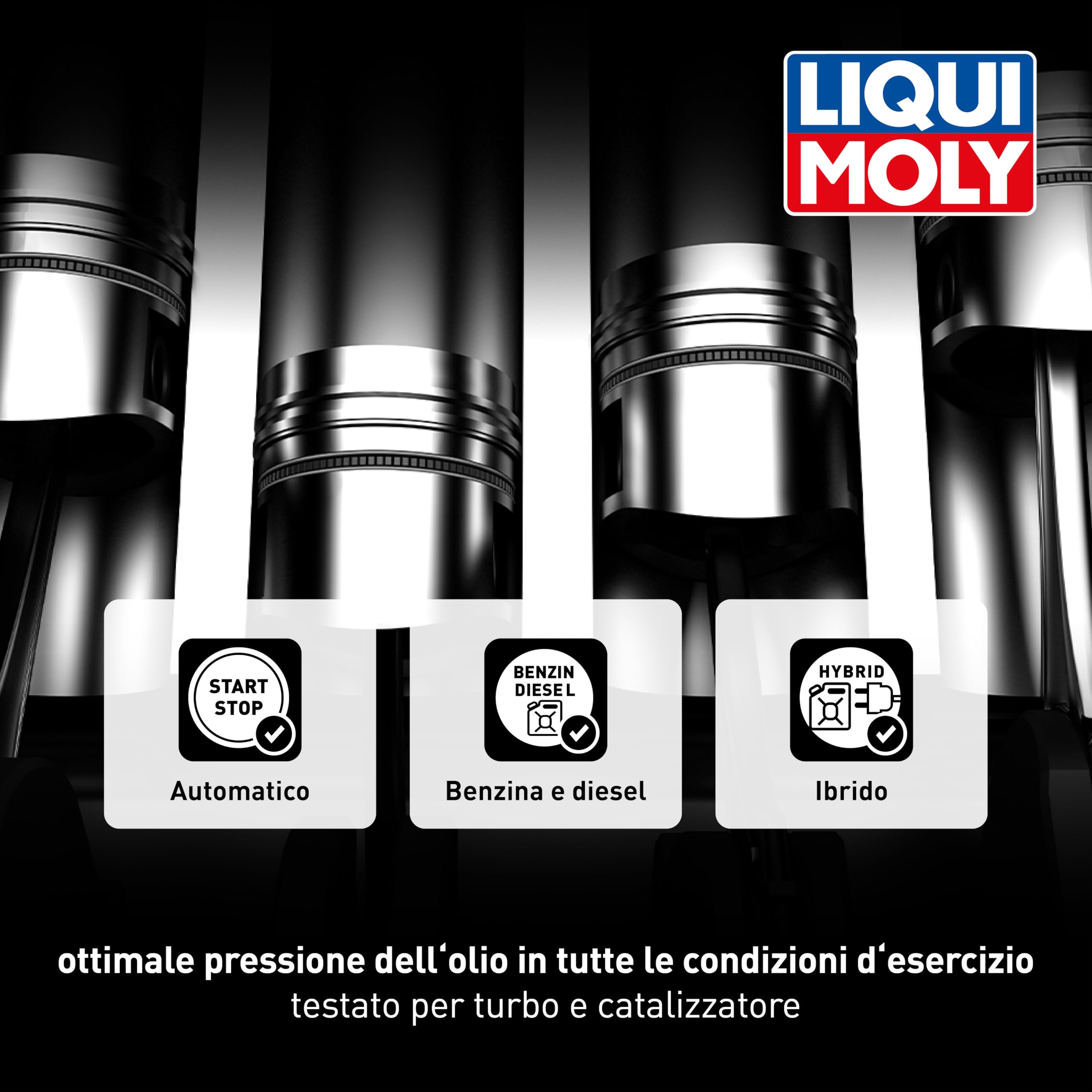 LIQUI MOLY Huile moteur Top Tec 0W-20 ACEA C5 ACEA C6 API SP 6600 5 L Compatible avec BMW 1 5 portes F20 3 Touring F31 3 Berline F30, F80 1 3 portes F21, MERCEDES-BENZ Classe C Berline W205