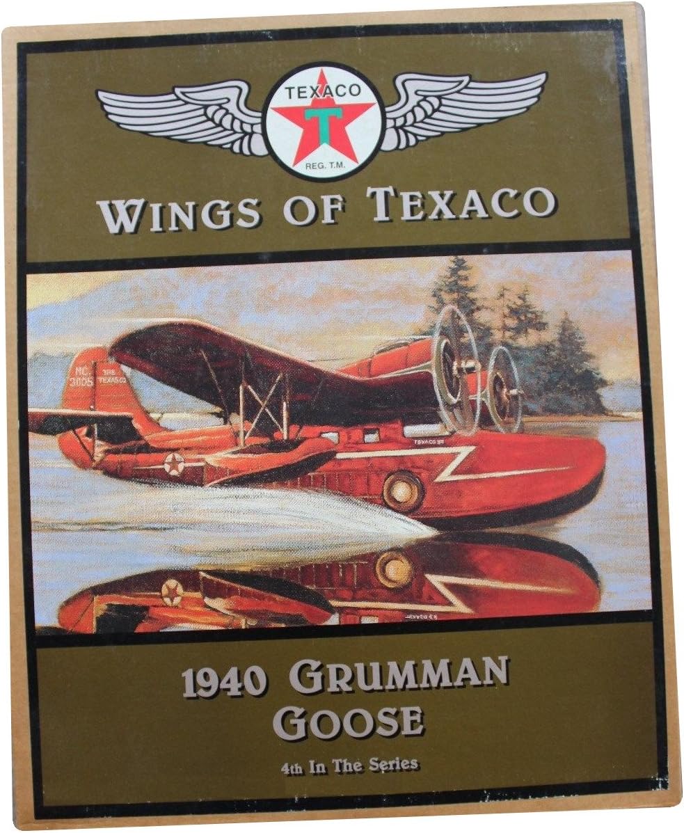 Wings of Texaco - 4th in the Series - 1940 Grumman Goose Die Cast Model/Coin Bank