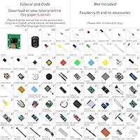 Vista 2 de Freenove Kit de inicio completo para Raspberry Pi 5 4 B 3 B+ 500 Zero 2 W, tutorial de 1170 páginas, código de procesamiento de arañazos Java Python