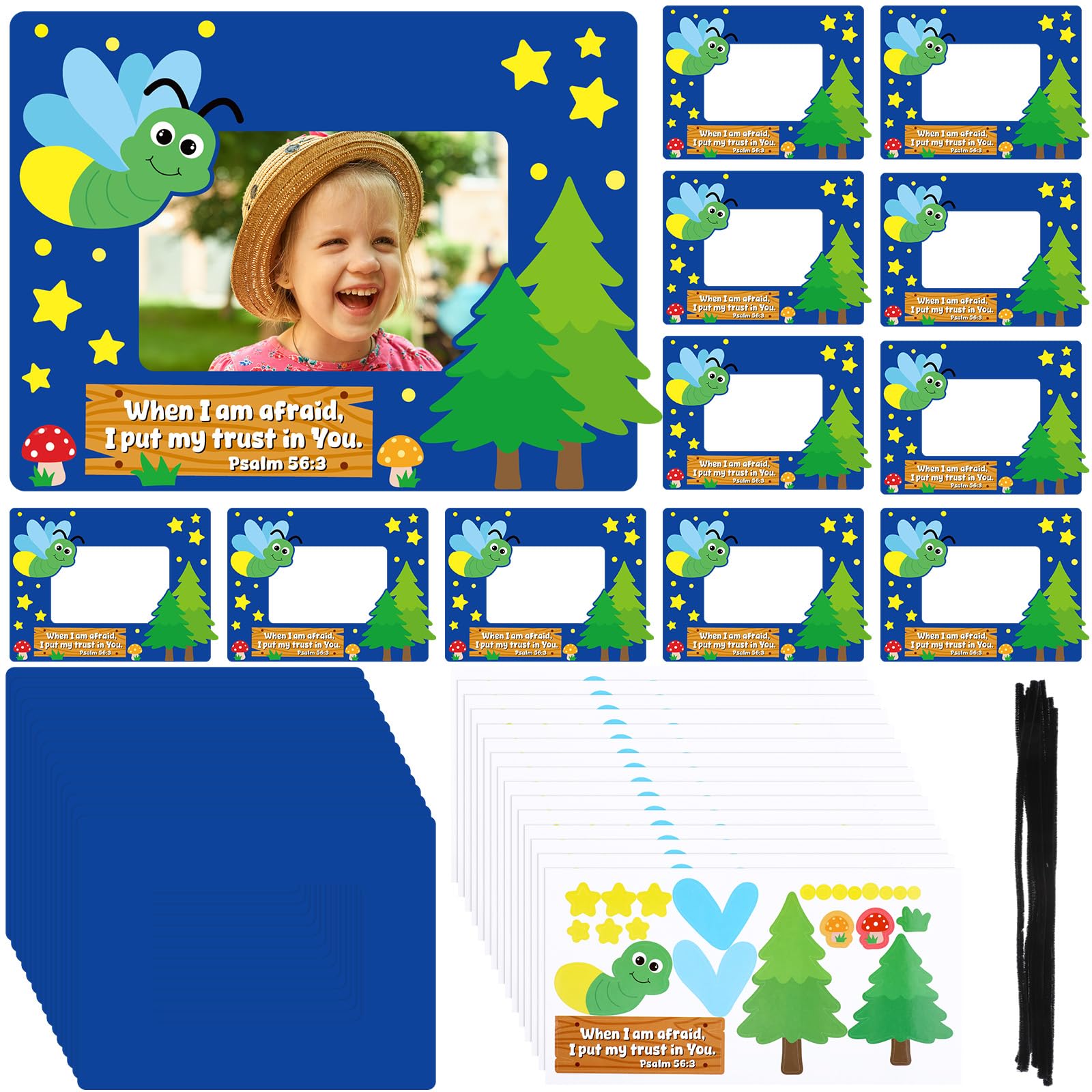 Cadre photo religieux pour enfants : offrez un souvenir VBS personnalisé