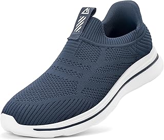 ODCKOI Sneakers Zapatillas Deportivas Manos Libres para Hombre Ligeras y Transpirables Slip In Zapatillas Deportivas para Cómodas de Malla Zapatos Casuales sin Cordones