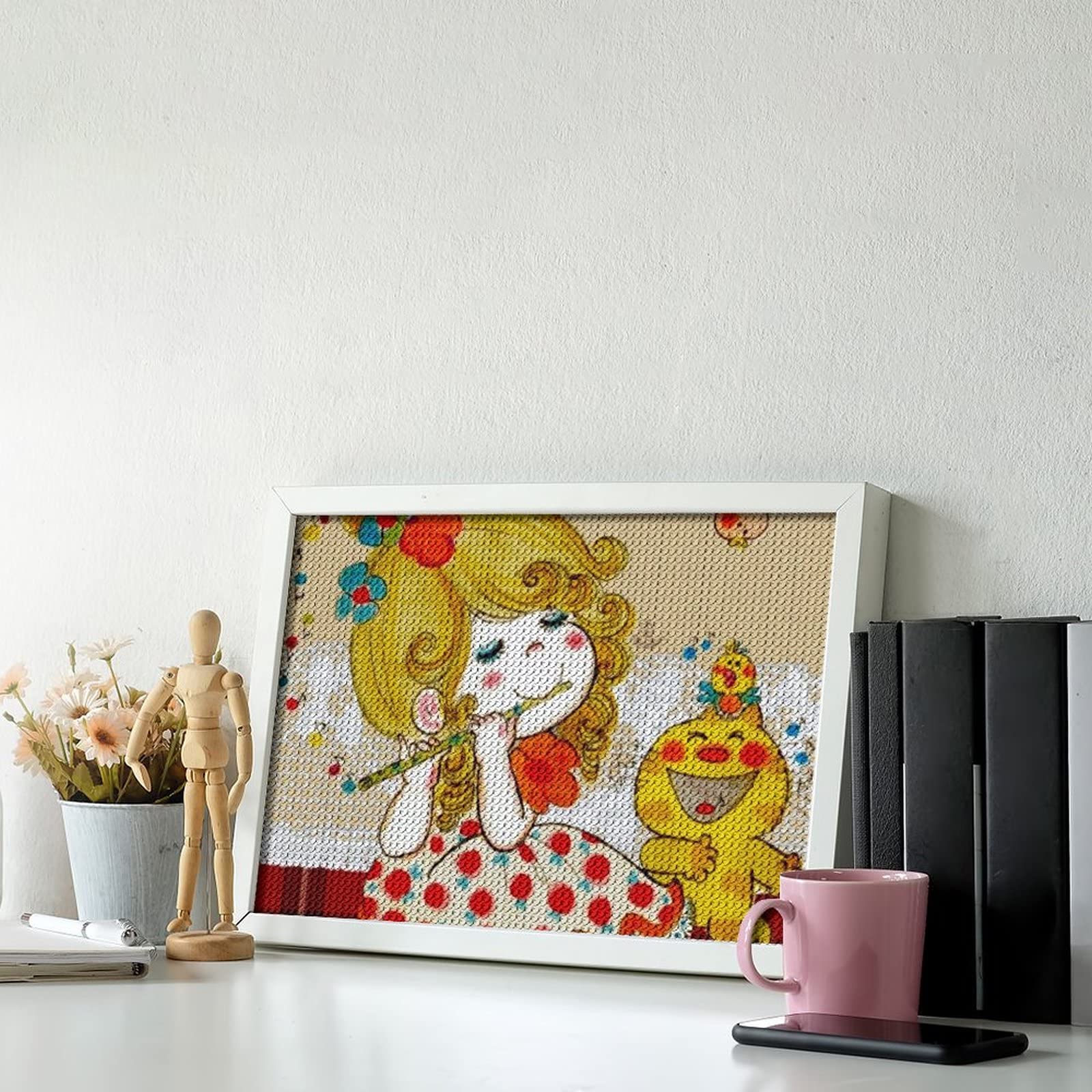 絵画ハンドメイド Amazon | 水森亜土 絵 (35) アニメ 5D ダイヤモンドアート