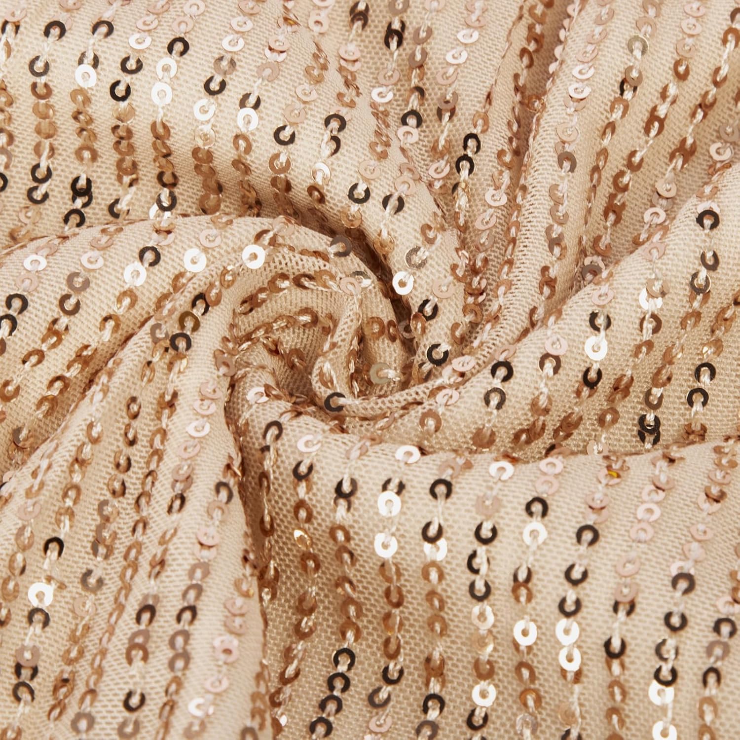 GRACE KARIN Girl Sequin Party Dress Formal Birthday Pageant Fancy Prom Mesh Dresses for Teen Girl 6-14Years - Image 6