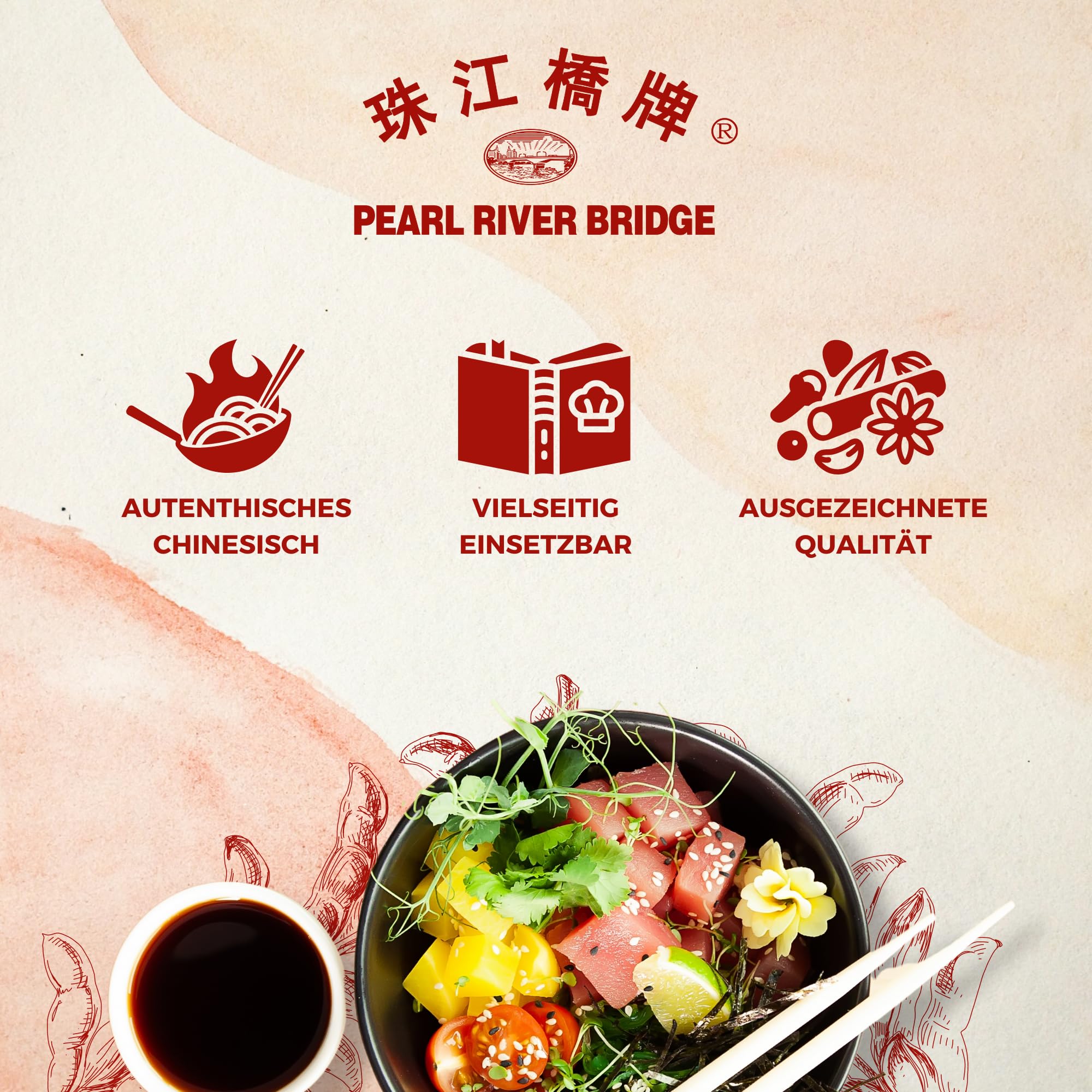 PEARL RIVER BRIDGE - Superior Helle Sojasauce - (1 X 500 ML)