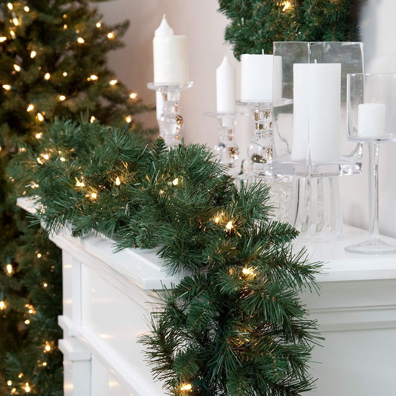 Gold And Silver Matte Ornament Garland – Blanc Box