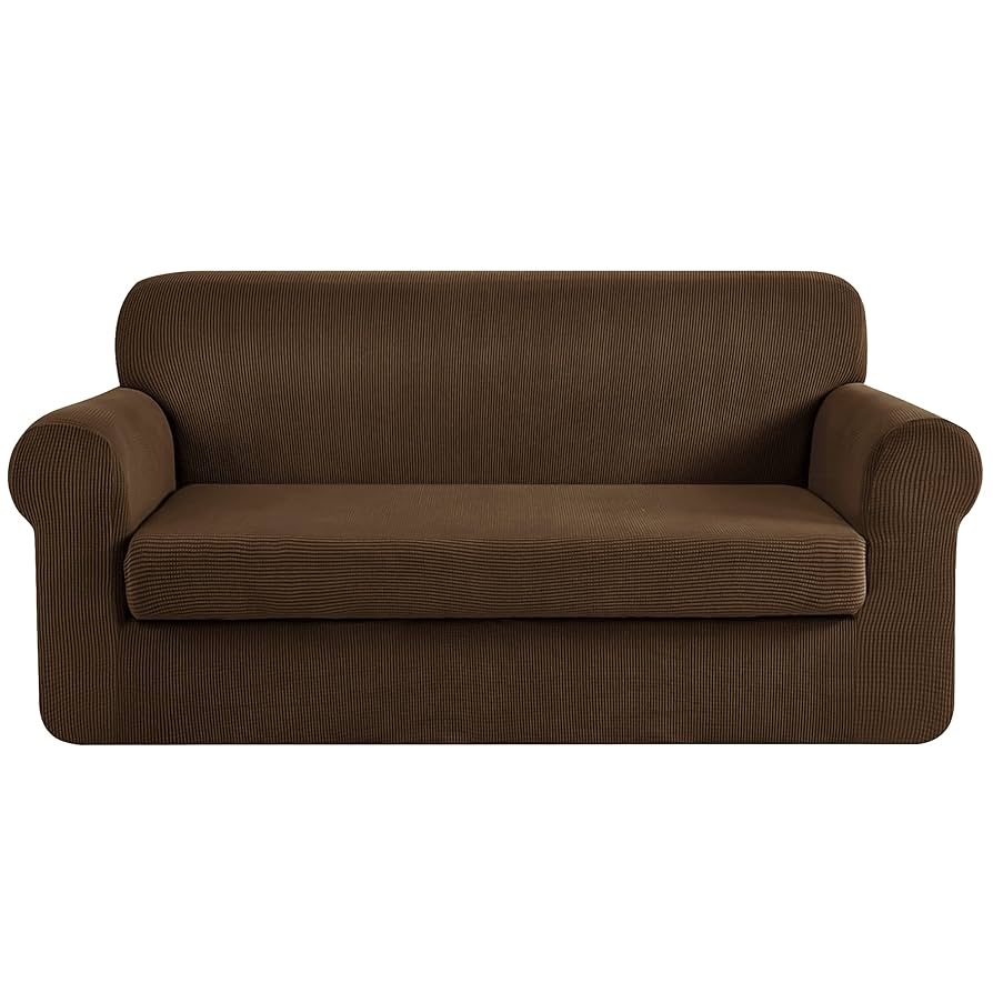 Amazon.com: CHUN YI Stretch Sofa Slipcover 2 Piece Sofa