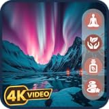 オーロラの空とオーロラ - 北極圏のアンビエントミュージック