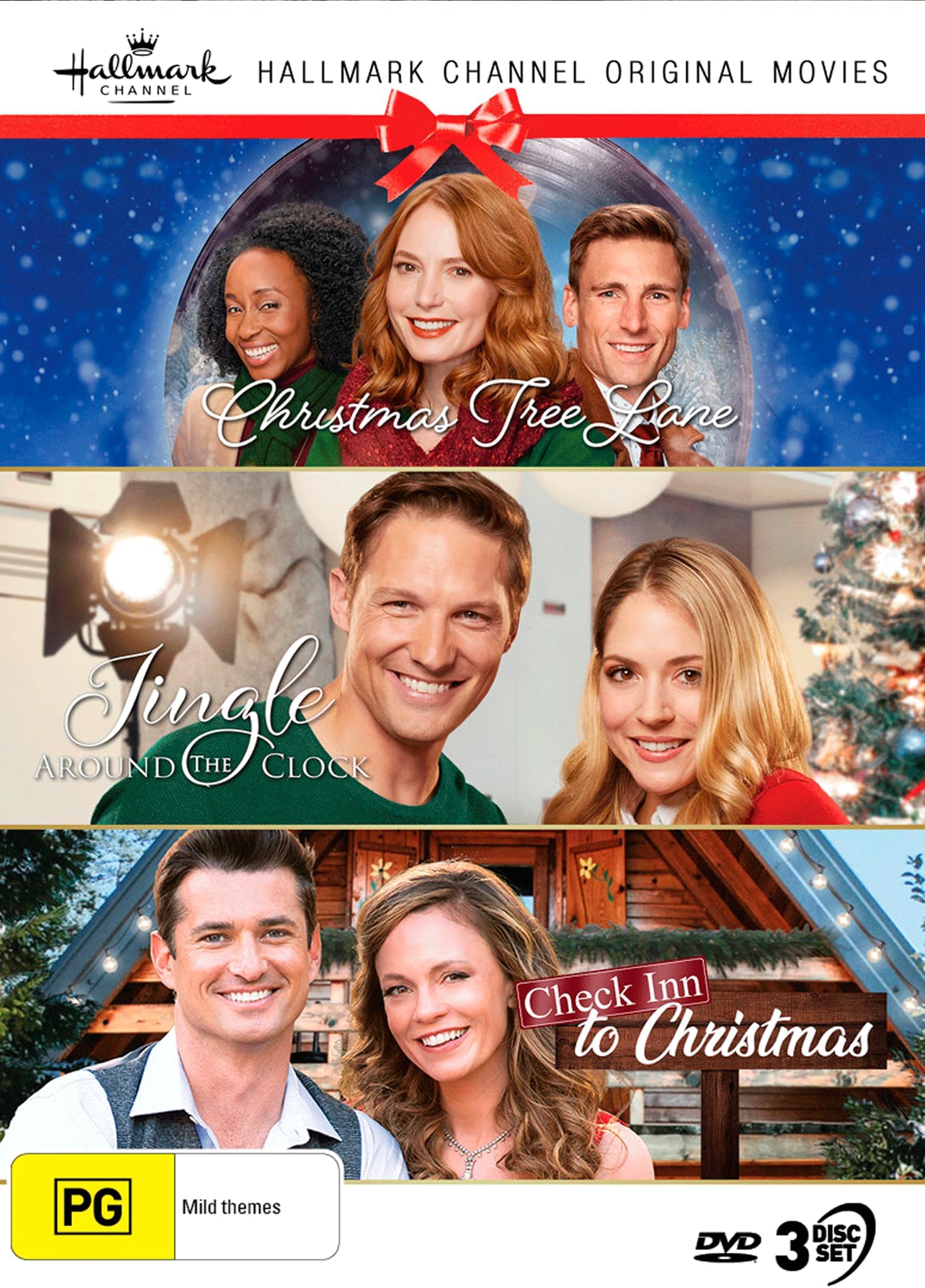 Hallmark Christmas 3 Film Collection (Christmas Tree Lane/Jingle Around The Clock/Check Inn To Christmas)