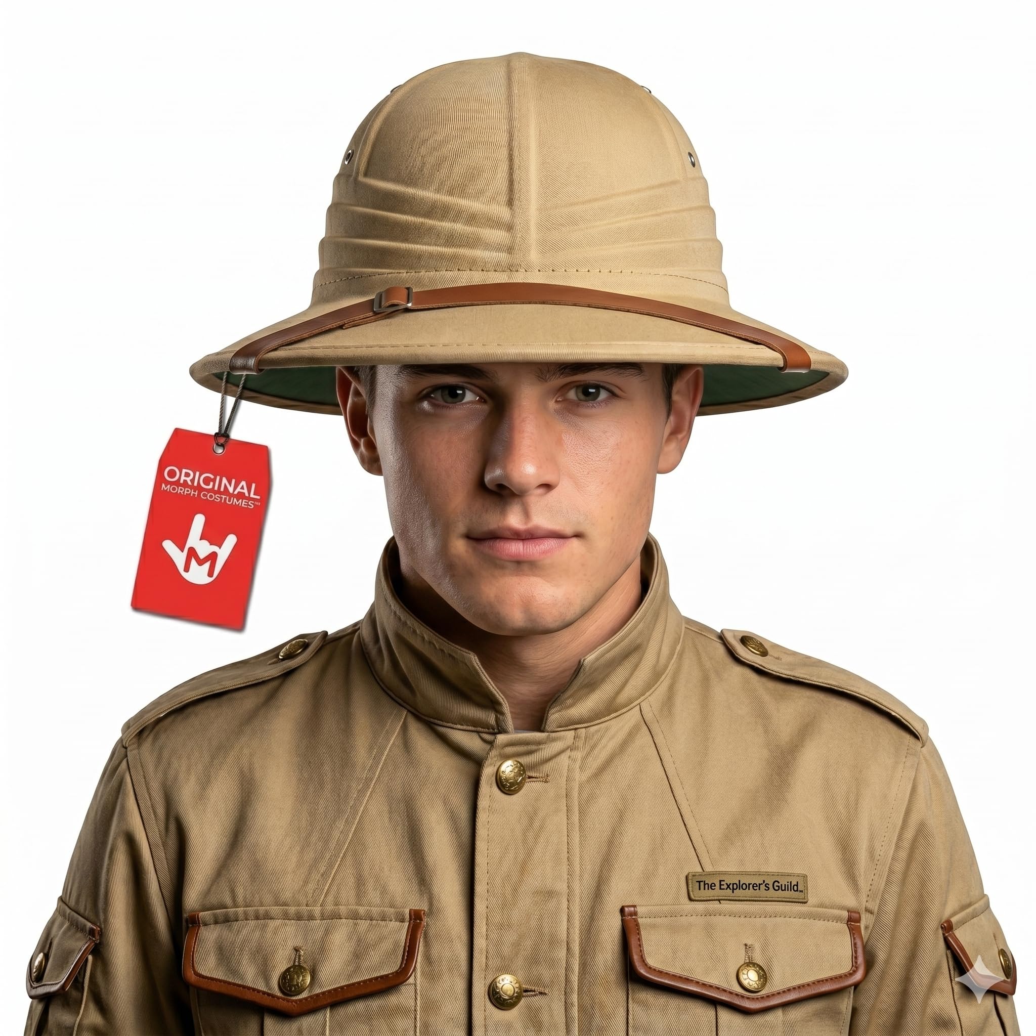 Nicky Bigs Novelties Capacete de Pith Britânico Adulto Selva