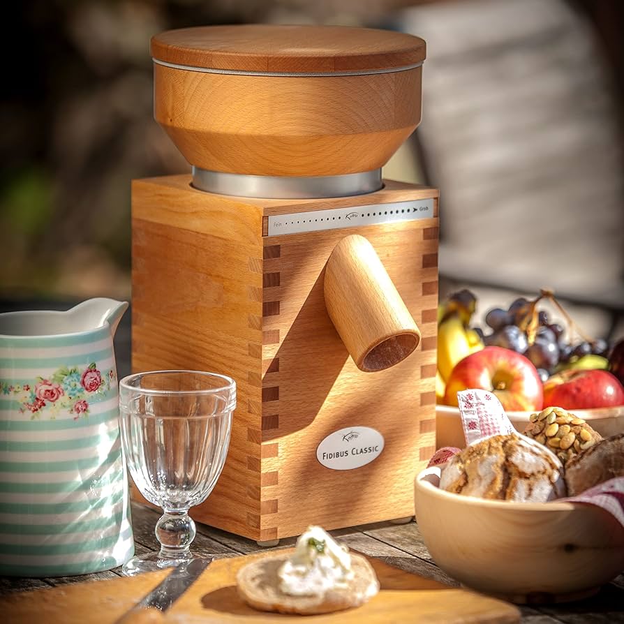 電動石臼製粉機 Komo Fidibus 21 小麦製粉 一部部品なし】電動石臼製粉 電動石臼製粉機 Komo Fidibus 21 小麦製粉 一部部品なし】電動石臼製粉