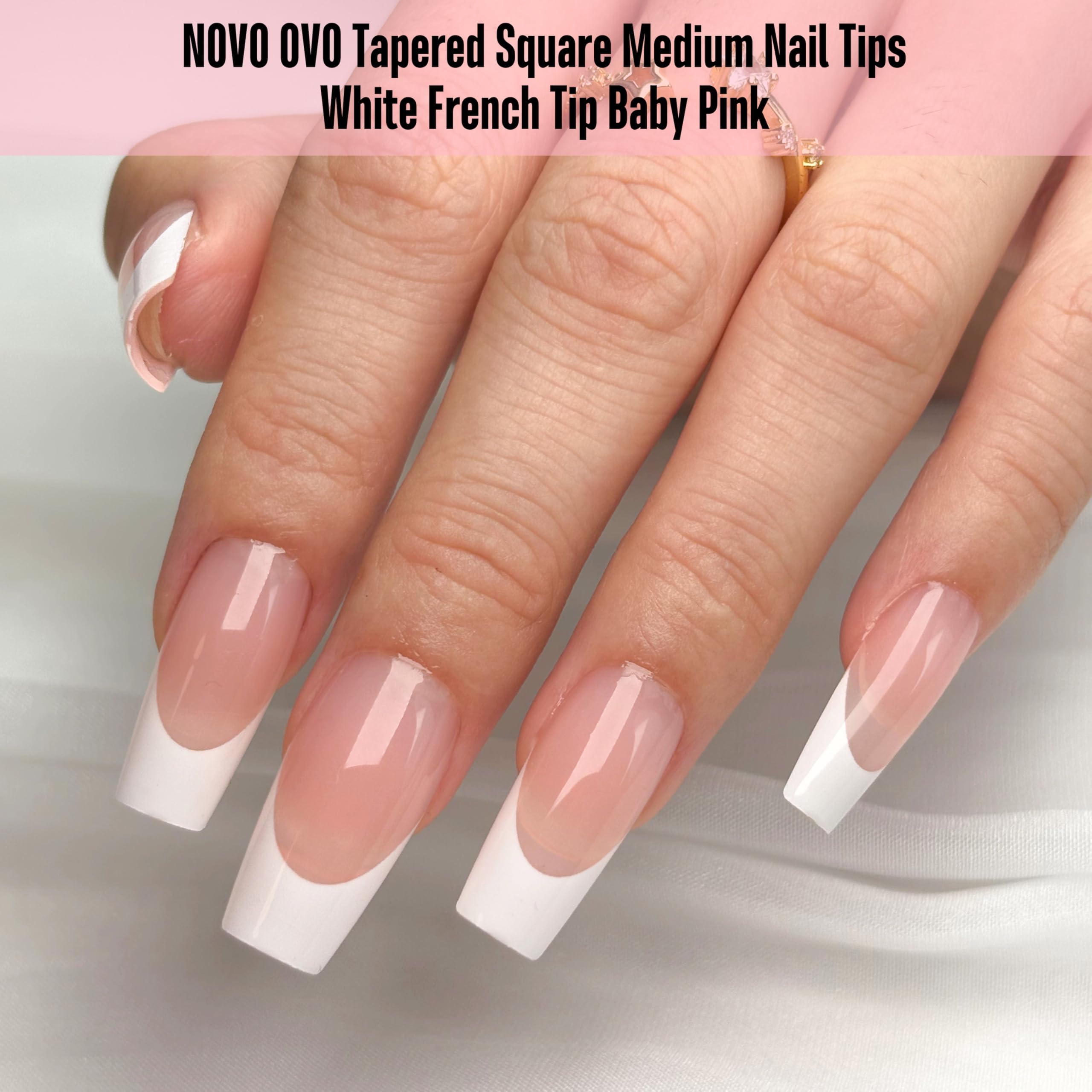 NOVO OVO Soft Gel Full Cover Nail Tips