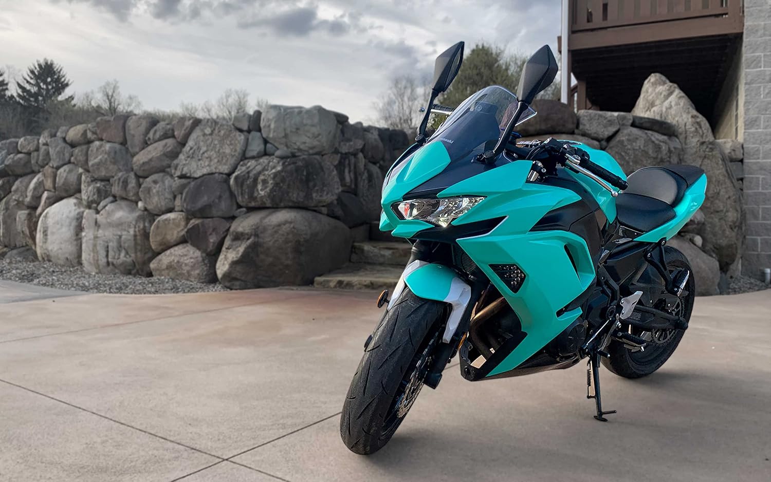 VViViD+ Premium Vinyl Wrap Film (50ft x 5ft, Gloss Miami Teal)