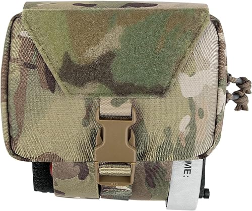 PETAC GEAR Bolsa médica táctica Rip Away Bolsa de primeros auxilios IFAK Bolsa Molle y cinturón horizontal Bolsa de supervivencia de emergencia al