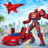Airjet Robot Transform: Robot Shooting Game