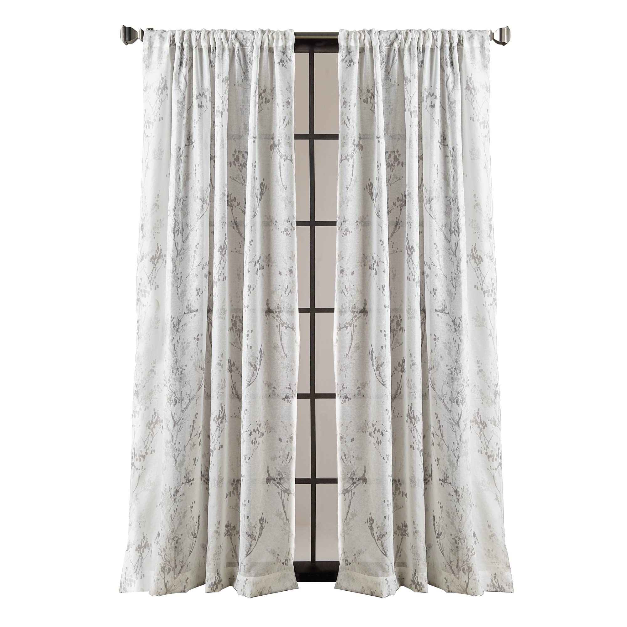 dkny curtains grey