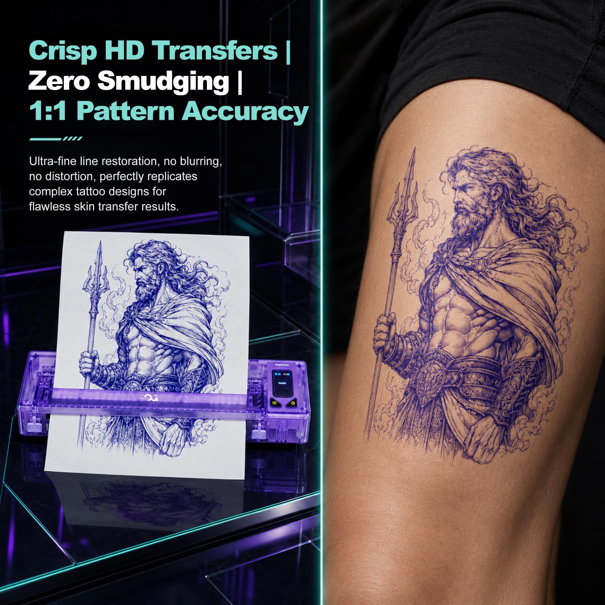 Amazon.com: OG Wireless Tattoo Stencil Printer Transfer Tattoo