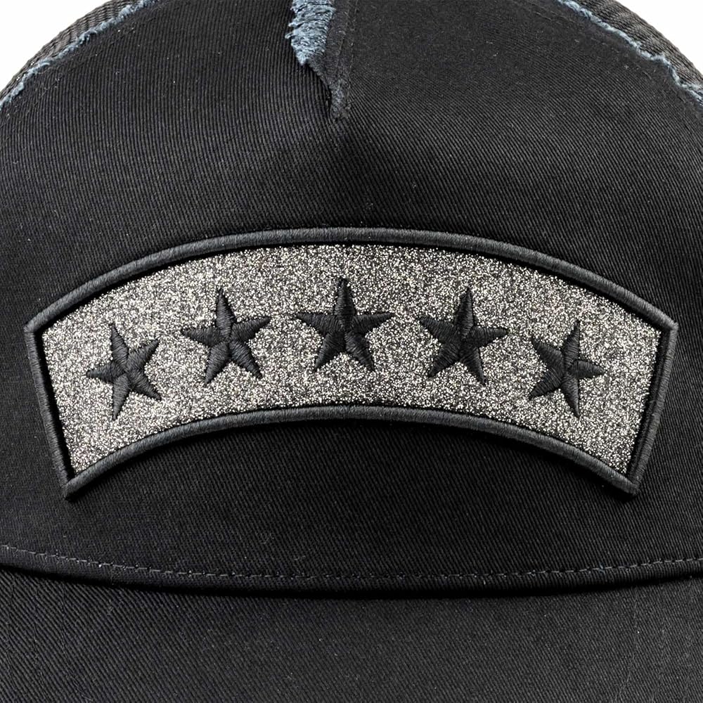 Amazon | [ヨシノリコタケ デザイン] ブラックシルバーラメブラック5