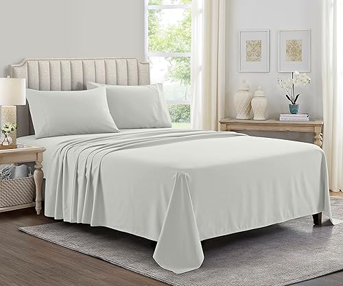 Miniatura 10 de Hogar - Juego de sábanas tamaño Queen - Sensación lujosa - 2000 - Sábanas transpirables y refrescantes- Bolsillos profundos para hasta 16 pulgadas -