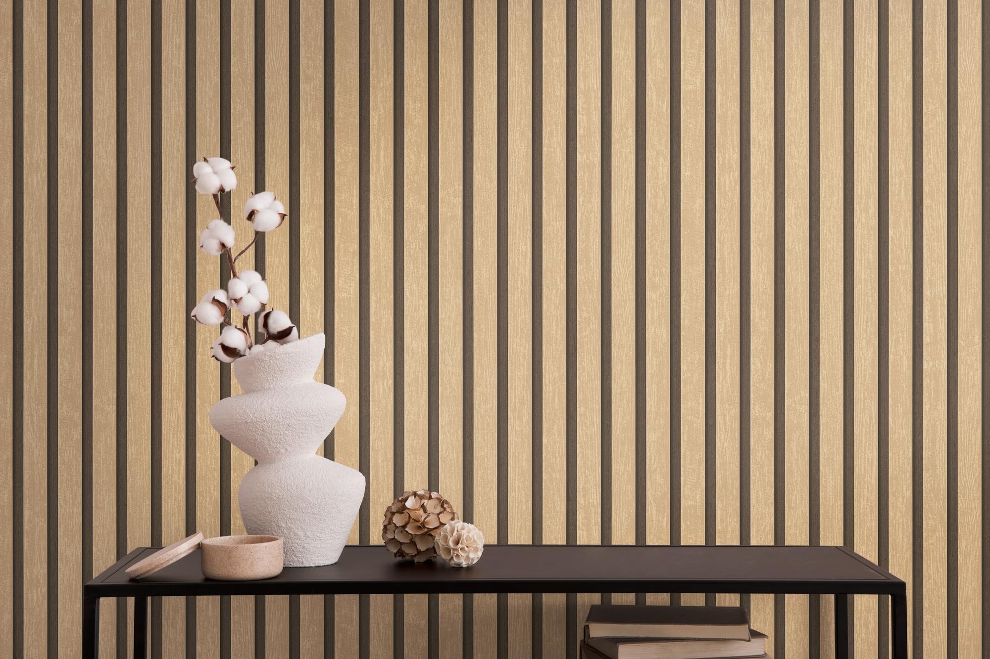 A.S. Creation Bude Wood Panel Effect Wallpaper 36152-4 Brown
