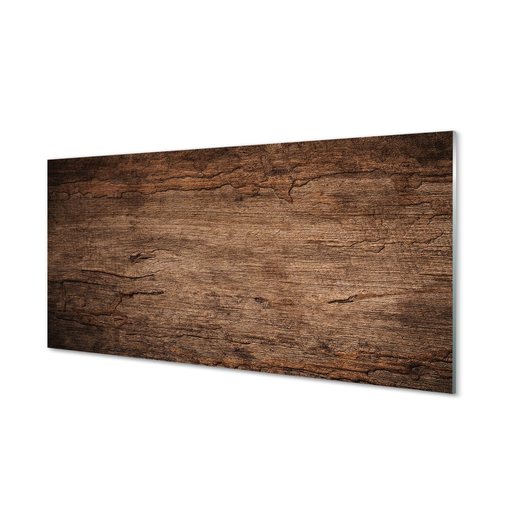 Tulup Impresión acríl Acrílico 100x50cm Impresa Decoración Imagen Cuadro sobre acríl Pinturas – Textura De Madera del Grano