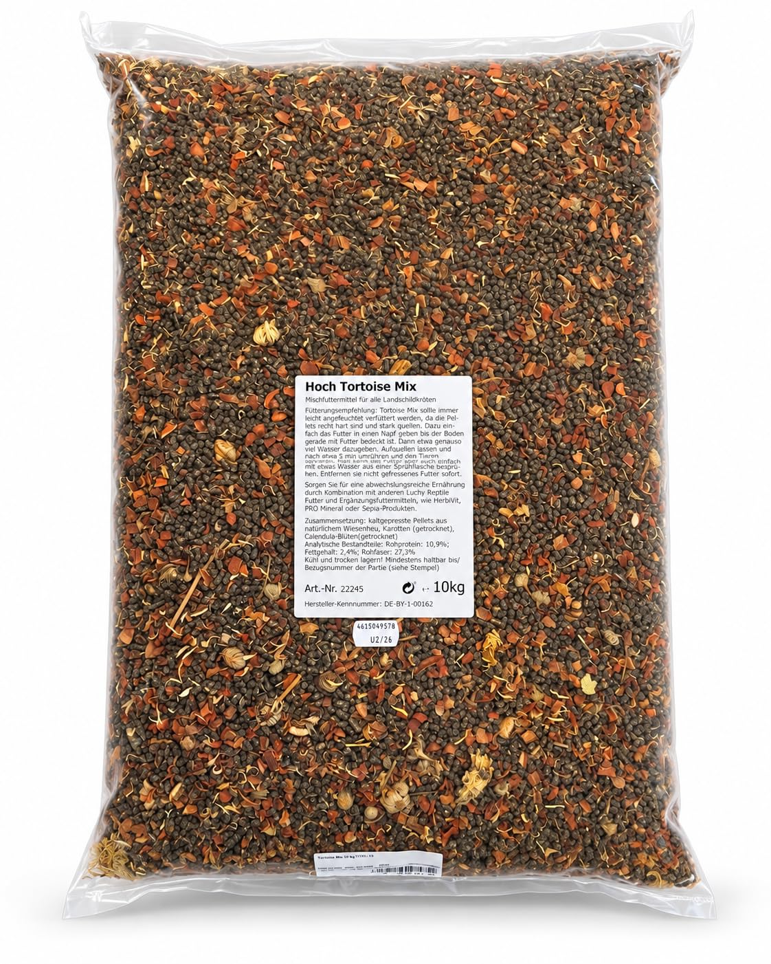 Lucky Reptile Tortoise Mix - Wiesenkräuterpellets - 10 kg