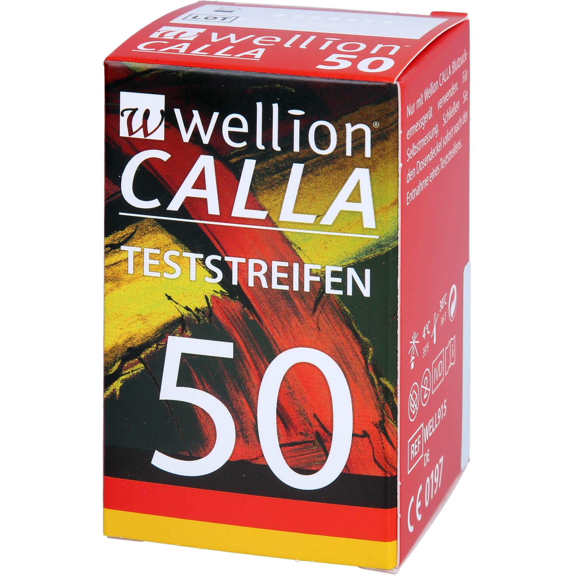 Wellion Calla Blutzuckerteststreifen