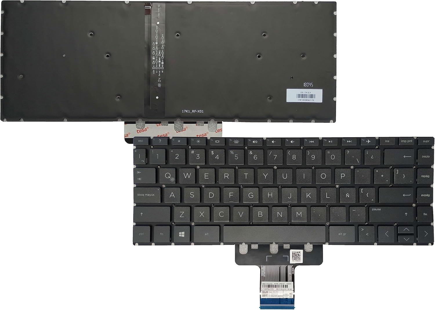 Tastiera Latina Spagnola Per HP 240 G7 245 G7 246 G7 14-CE 14 - Foto 2