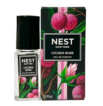 Nest LYCHEE ROSE Rollerball Women EDP Perfume Mini/Small/Travel Size Parfum 0.1oz/3mL - 8128