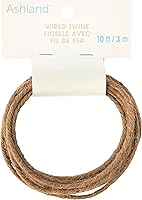 Vista 2 de Ashland Cordel natural con cable de 0.157 in, paquete de 12 ct
