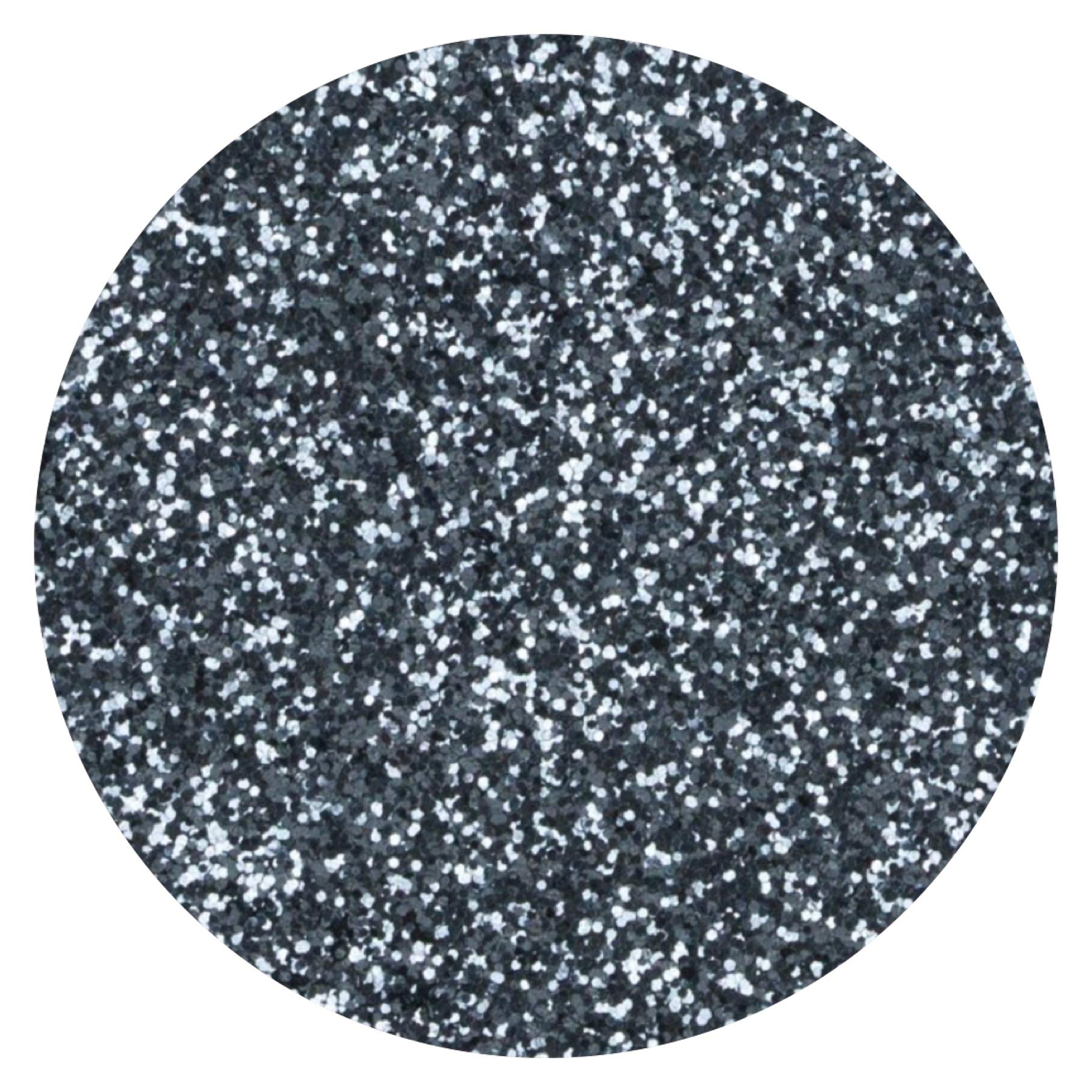Just Crystals Metallic Grey 100G Steel Graphite Glitter Powder Florist Wine Glass Arts Crafts Nail Art Dust