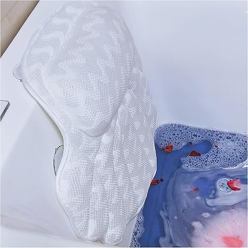 Almohadas de baño para bañera, almohada de baño de spa, almohada de lujo para bañera de hidromasaje, almohada de baño de burbujas para remojar,