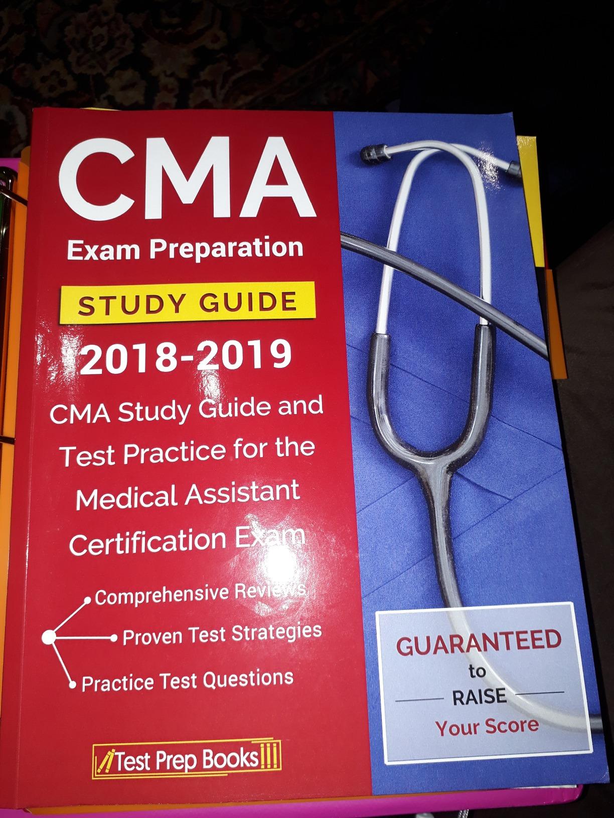 CMA Exam Preparation Study Guide Test Prep & Review Book