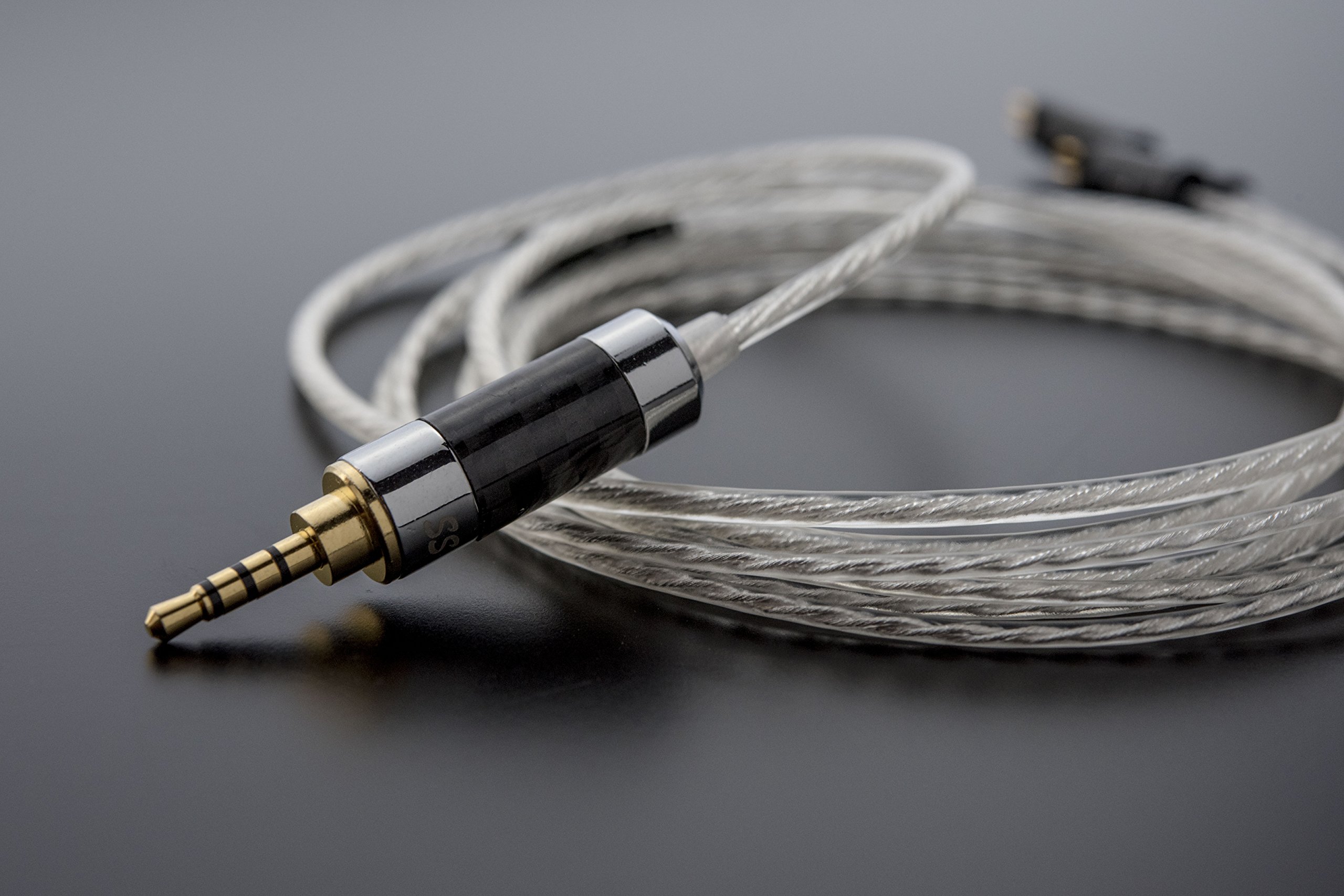 Amazon | SS SolidSound 2pinリケーブル Single Crystal Copper+Silver