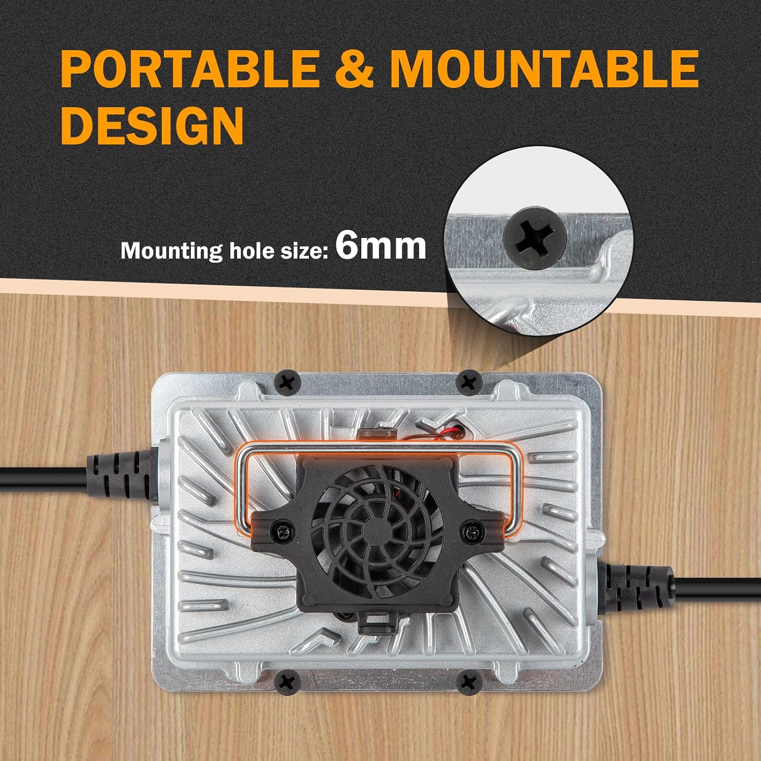 Enjoybot 14.6V 20A Lithium Battery Charger with 0V Smart Charge Function, Mountable and IP65 Waterproof AC-DC Smart Charger for 12V LiFePO4 Lithium Golf Cart Battery