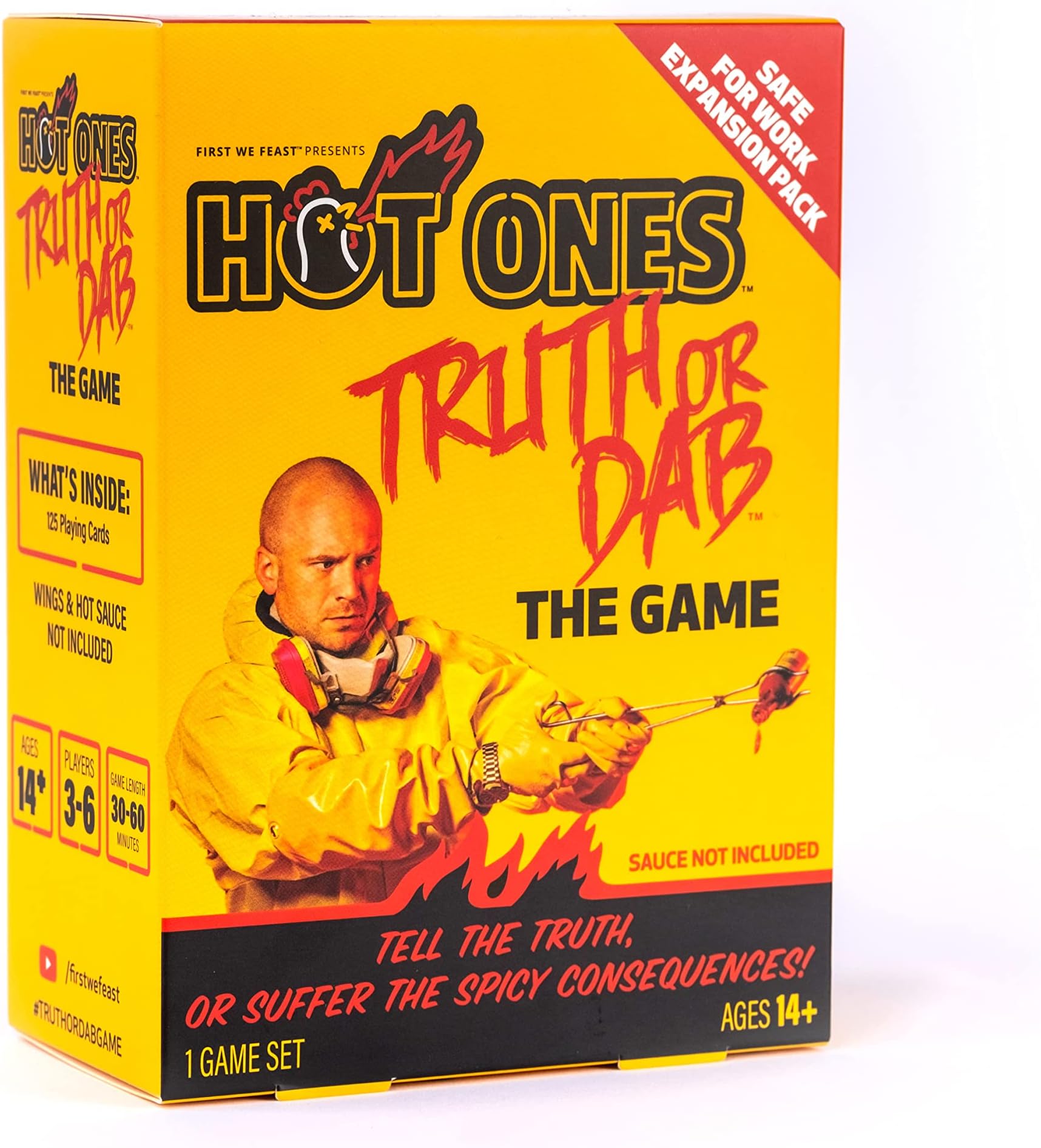 Truth Or Dab The Game - Safe for Work Expansion Pack - No Sauce Included (Ages 14+)