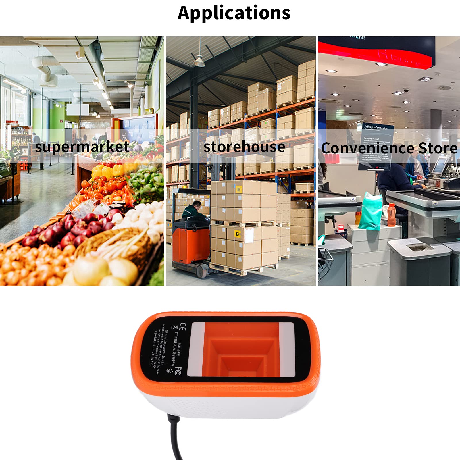 Skaner Kodów Kreskowych, Stacjonarny Skaner Kodów Kreskowych Obraz 2D CMOS USB Przewodowy Inteligentny Automatyczny Skaner Kodów Kreskowych Do Płatności Mobilnych