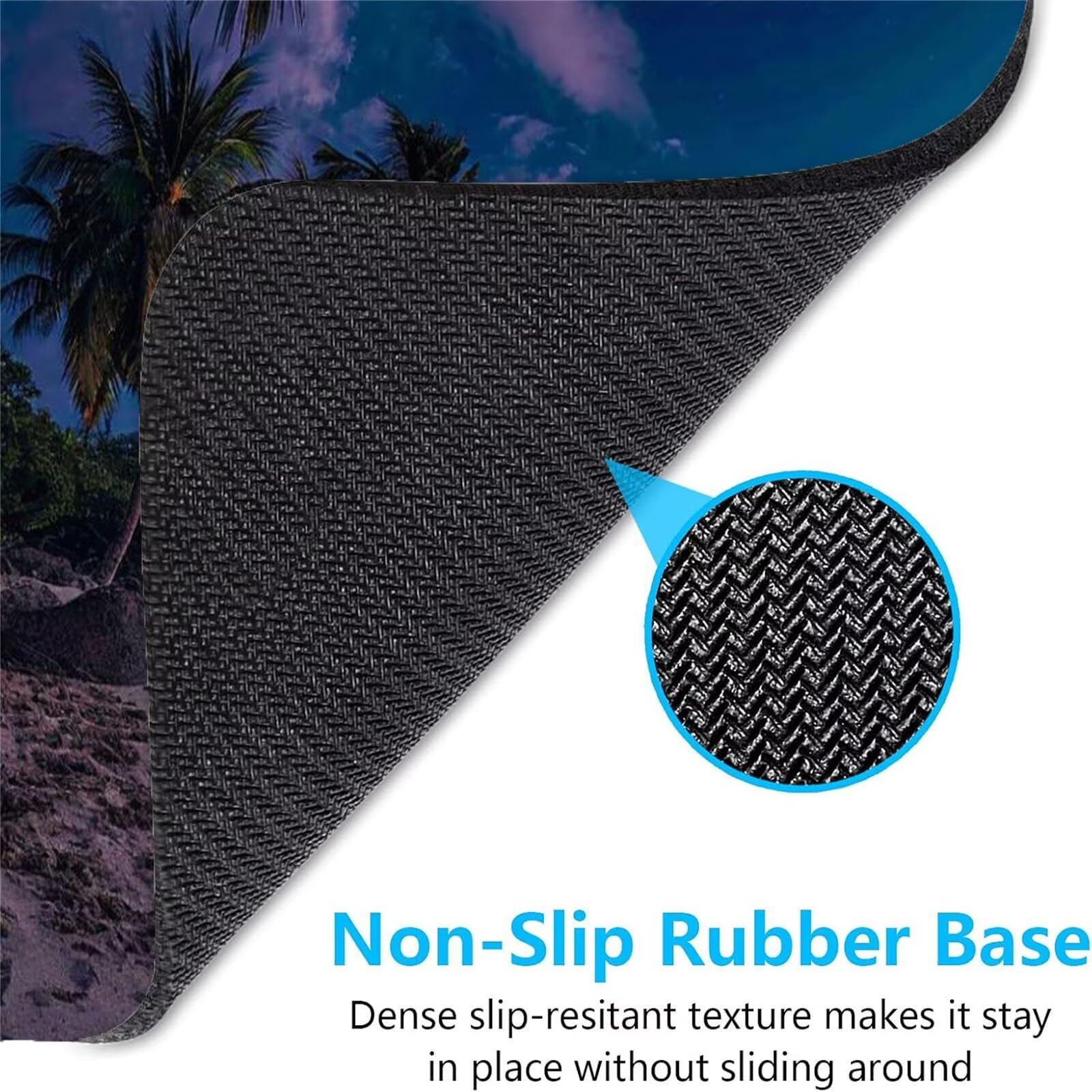 Podkładka pod mysz plaża duża mata na biurko gracz krajobraz podkładka pod mysz XXL 1600 x 800 x 3 mm niestandardowa podkładka pod mysz, ochraniacz na biurko matowe akcesoria biurowe, do domu